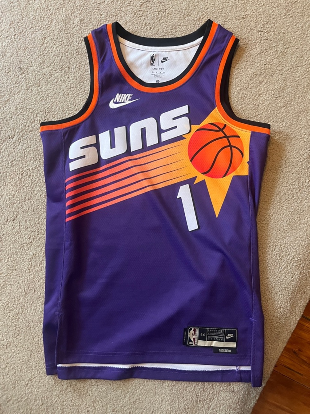 Devin Booker City Swingman Jersey